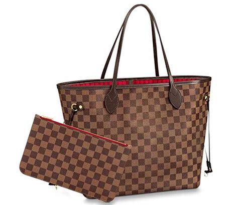 louis vuitton red and brown handbag|louis vuitton brown checkered bag.